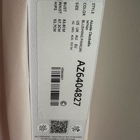 BNWT Azazie Bridesmaid Dress - Picture 7 of 7